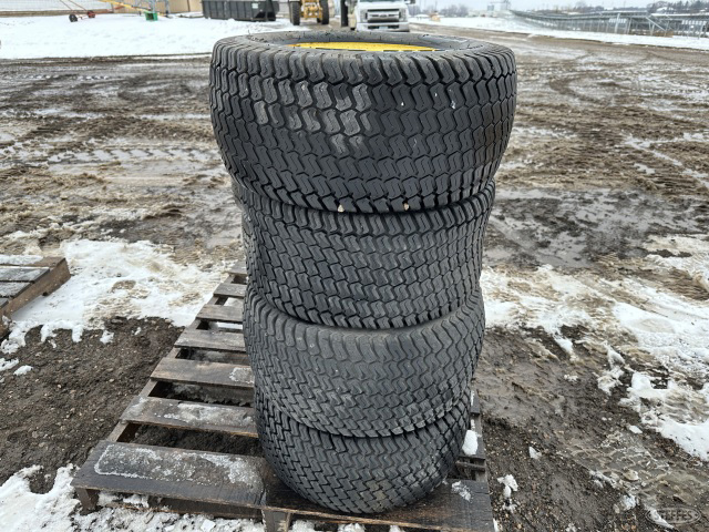 (4) 23x10.5/12 turf tires